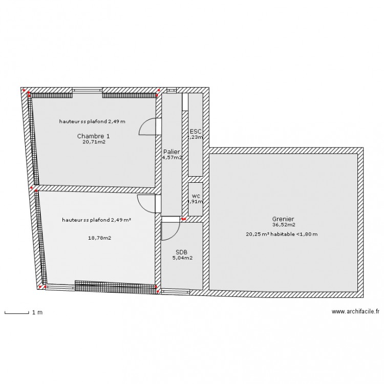 Plan. Plan de 0 pièce et 0 m2