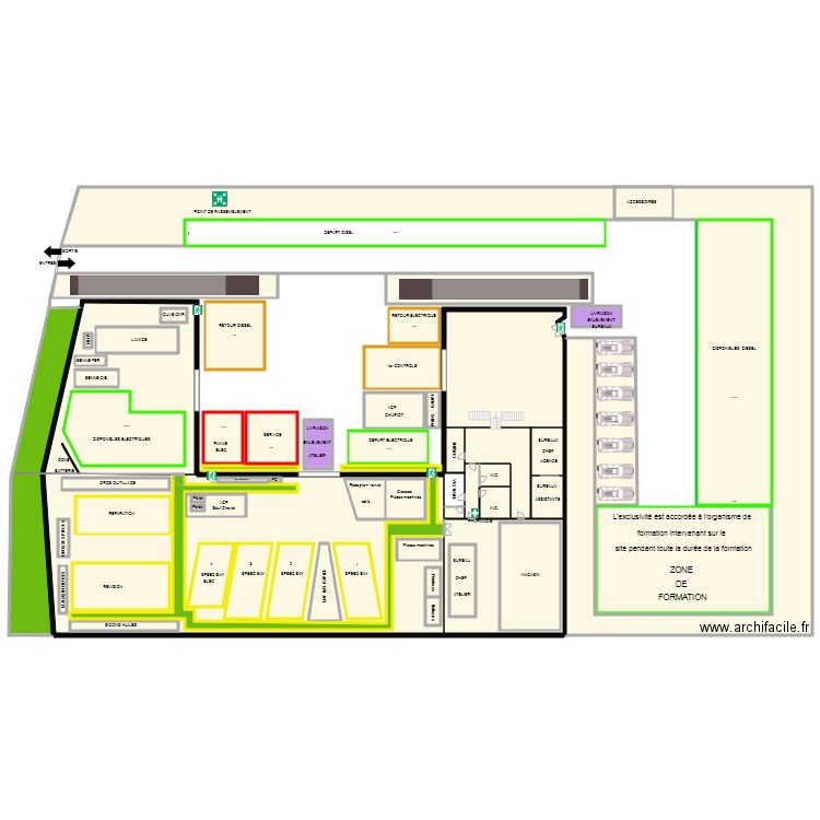 TREMBLAY PLAN 2018 FORMATION. Plan de 0 pièce et 0 m2