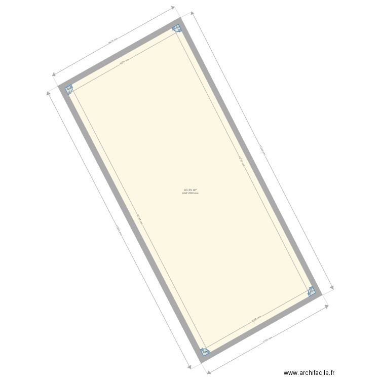 La Brosse Nouans gite2. Plan de 0 pièce et 0 m2