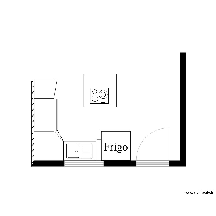plan cuisine 1. Plan de 0 pièce et 0 m2