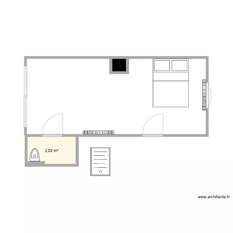 Bains les bains appartement 8. Plan de 