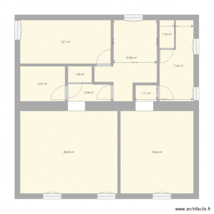 maison lafaurie 2eme étage. Plan de 0 pièce et 0 m2