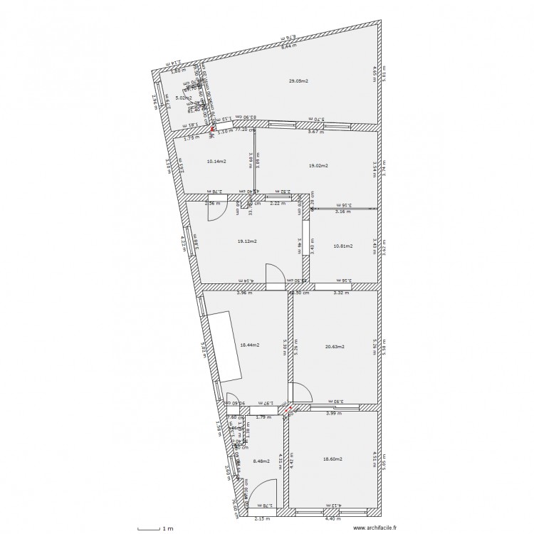 Consolation RDC. Plan de 0 pièce et 0 m2