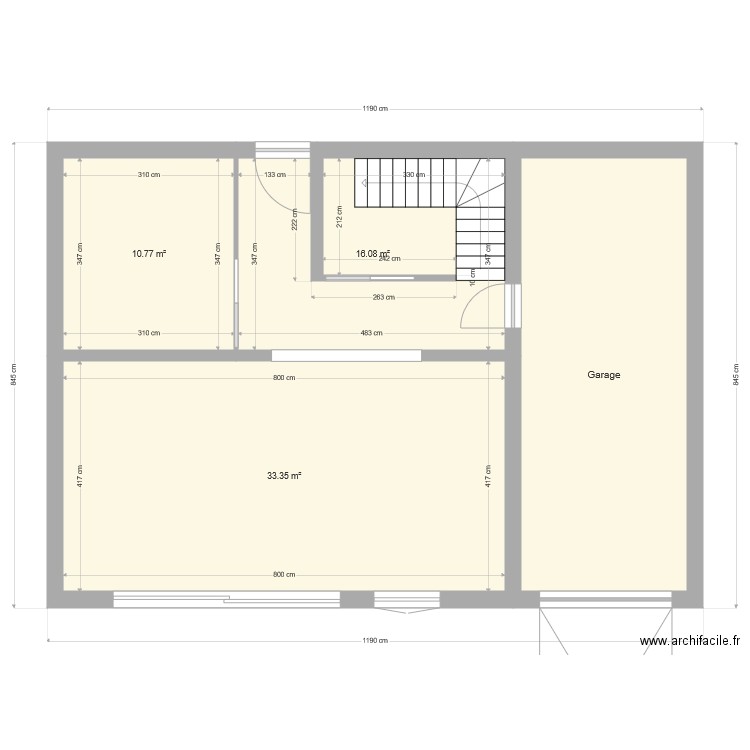 maison. Plan de 0 pièce et 0 m2