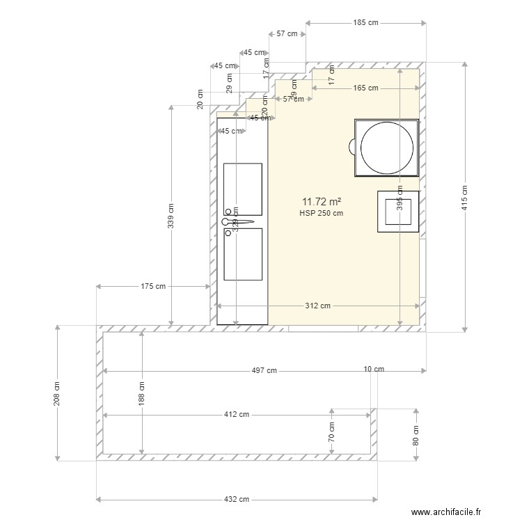 CHSEL BATTERIE . Plan de 0 pièce et 0 m2