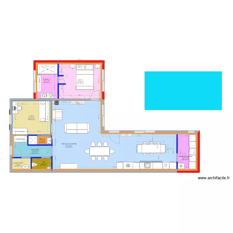 G 7 . Plan de 