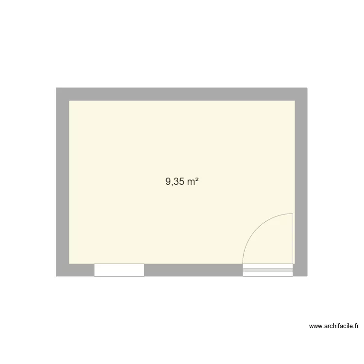 Local technique. Plan de 