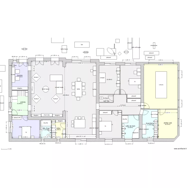 tres grd changement. Plan de tres grd changement. Plan de