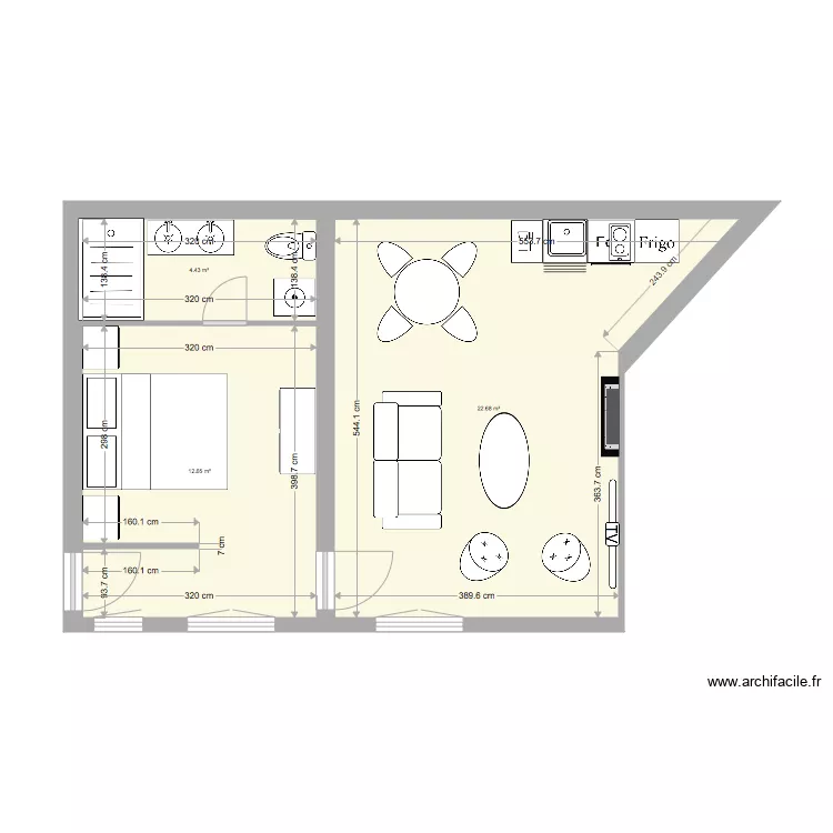 plan dragon 2 meubl&eacute;. Plan de 