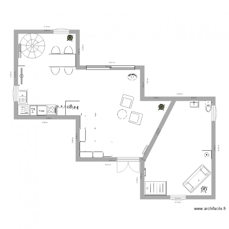 Invention Emie. Plan de 0 pièce et 0 m2