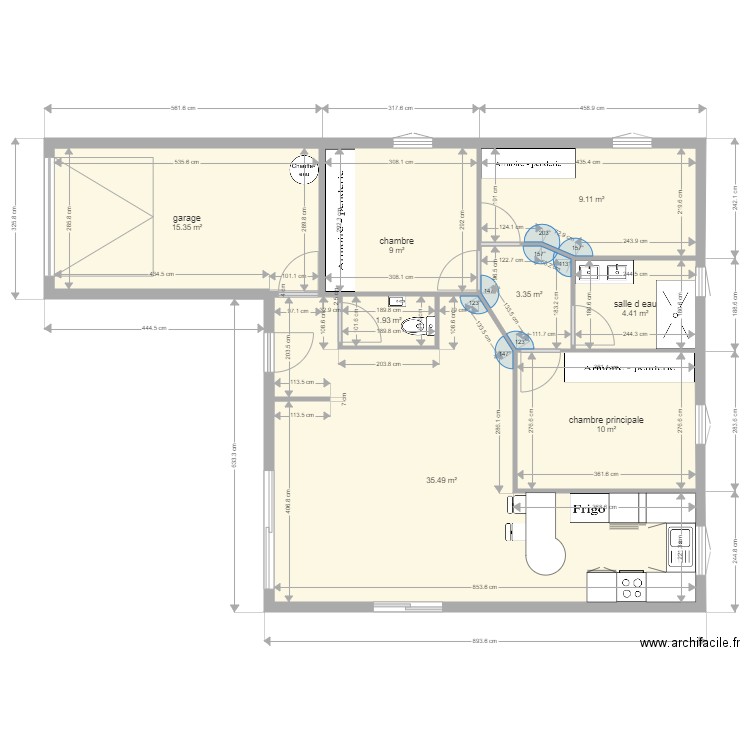 plan thezan. Plan de 0 pièce et 0 m2