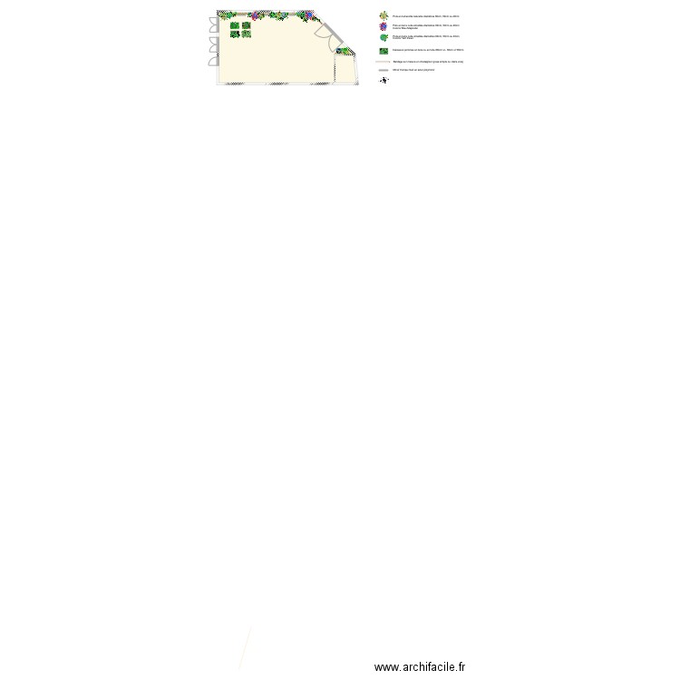 Plan de masse 40 fer à moulin. Plan de 0 pièce et 0 m2