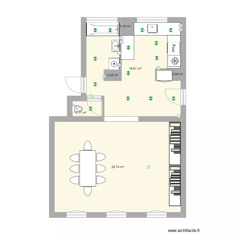 Cuisine Versailles. Plan de Cuisine Versailles. Plan de