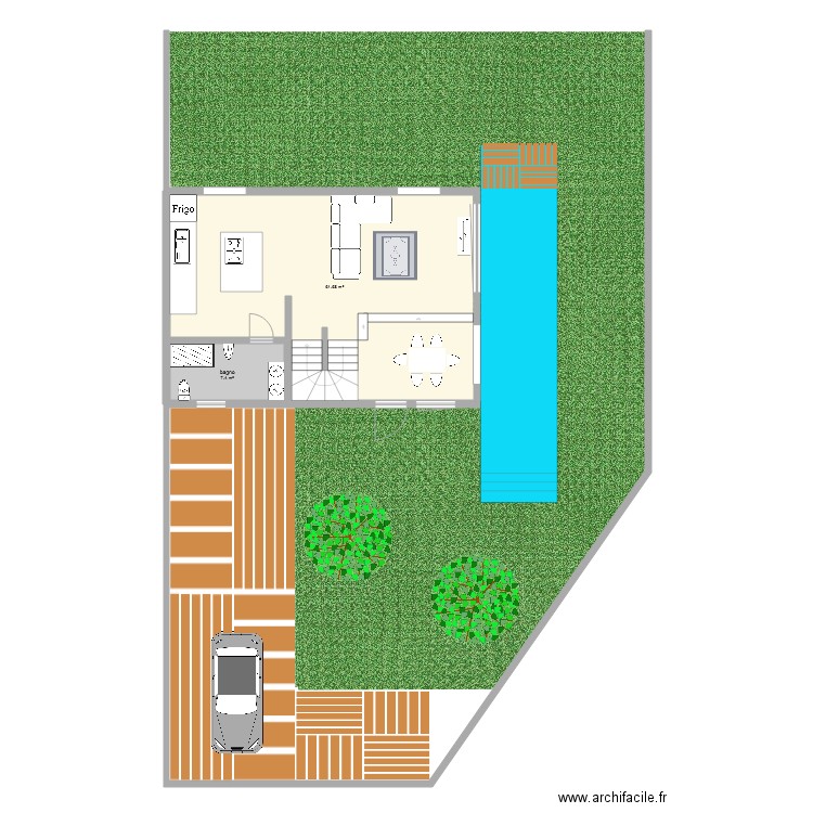 maison . Plan de 0 pièce et 0 m2