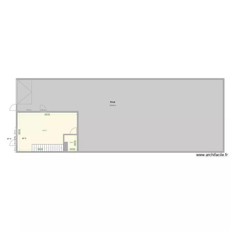 MC-R Performance avant travaux. Plan de MC-R Performance avant travaux. Plan de