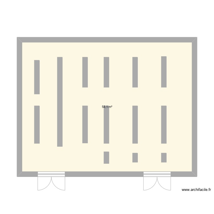 plan carrefour. Plan de 0 pièce et 0 m2