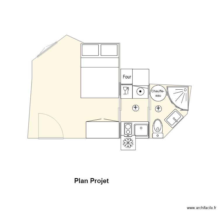 Studio Acacia Projet. Plan de 0 pièce et 0 m2