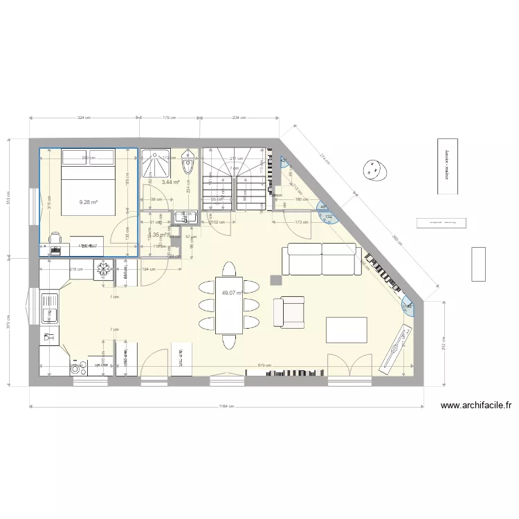 RdC option 73. Plan de 