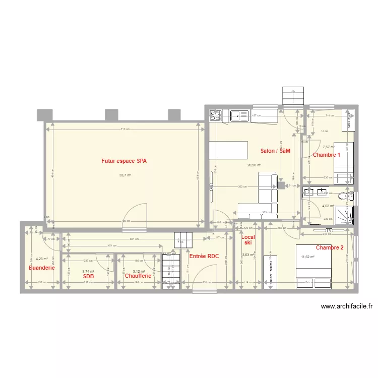 OPI RDC et 3 pieces cible v2. Plan de 