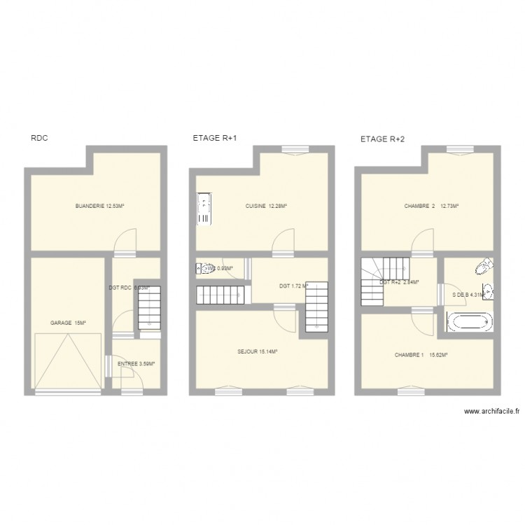 ESAL. Plan de 0 pièce et 0 m2
