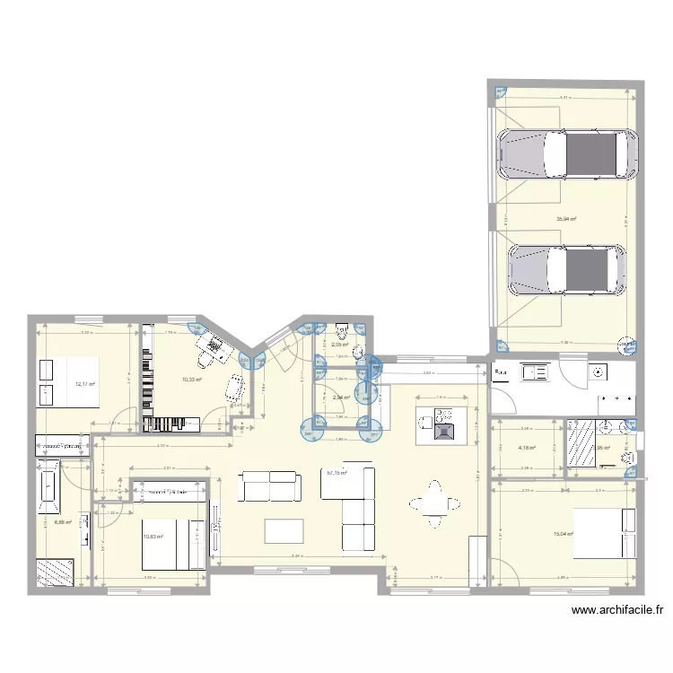 projet morbihan. Plan de 