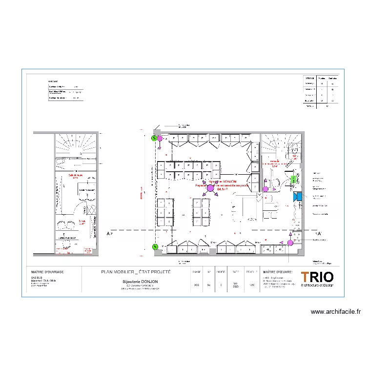 plan le donjon labege. Plan de 