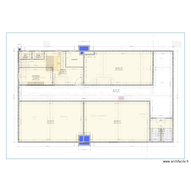 LK etage 1 proposition 2. Plan de 0 pièce et 0 m2