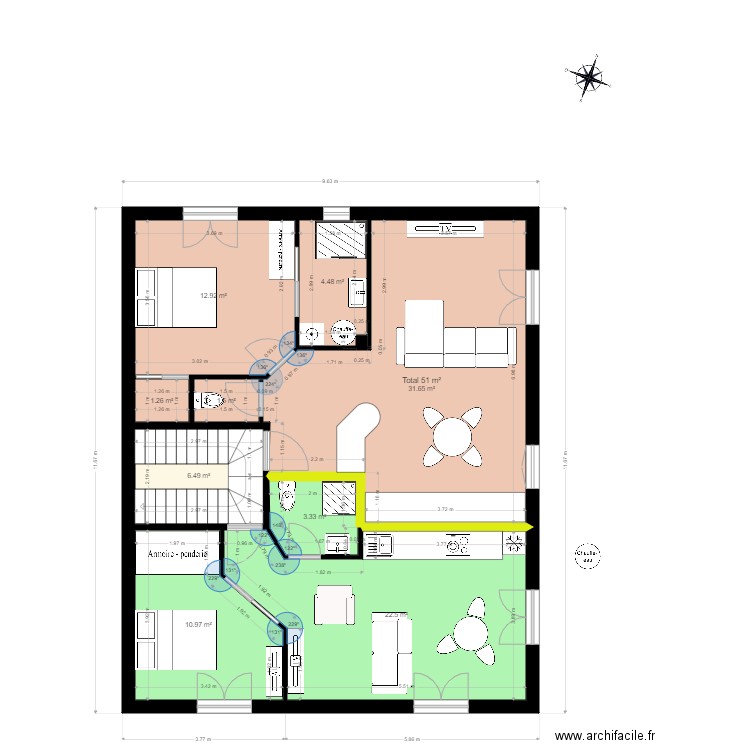 Maison Plan 2 Etage. Plan de 0 pièce et 0 m2