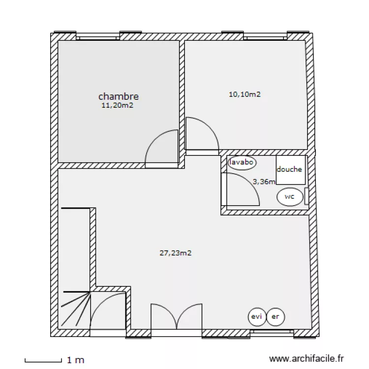 rez de chaussée. Plan de rez de chaussée. Plan de