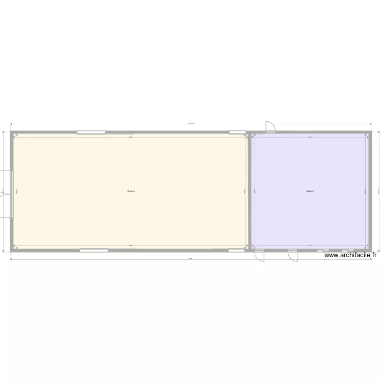 chevrerie. Plan de 