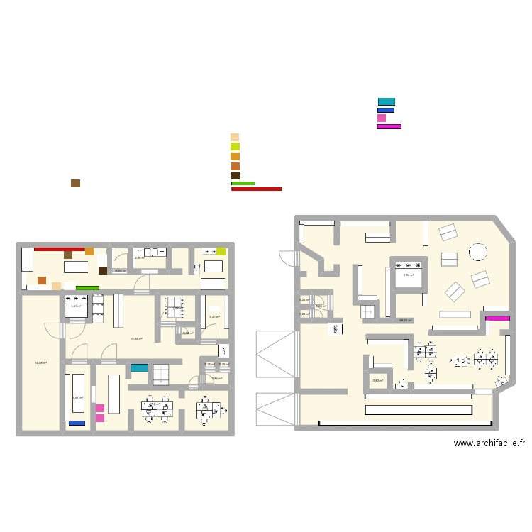 chocodic. Plan de 0 pièce et 0 m2