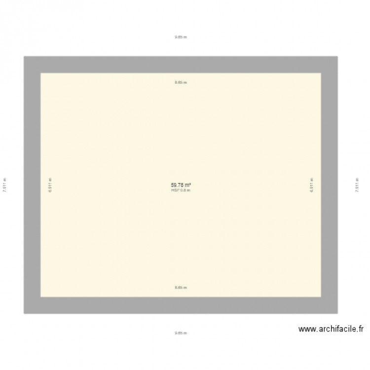 luange  rez de chaussée. Plan de 0 pièce et 0 m2