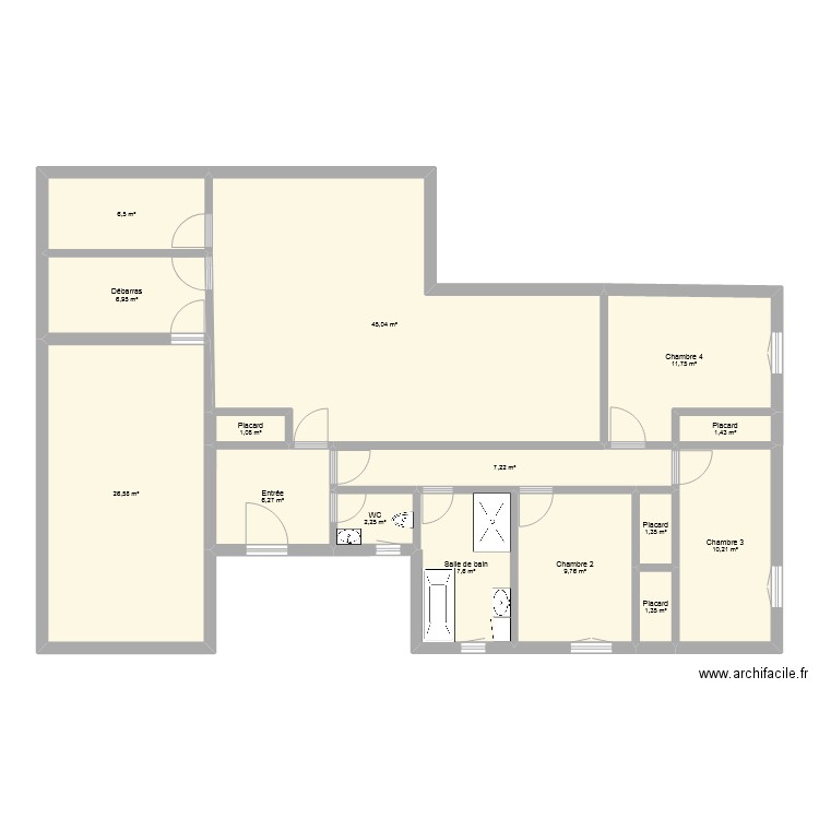 Maison V2. Plan de 0 pièce et 0 m2