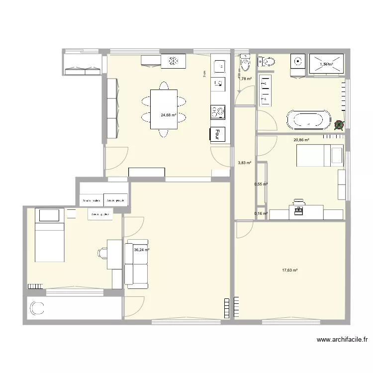 48 mar foch new kitchen bath new bedrooms. Plan de 