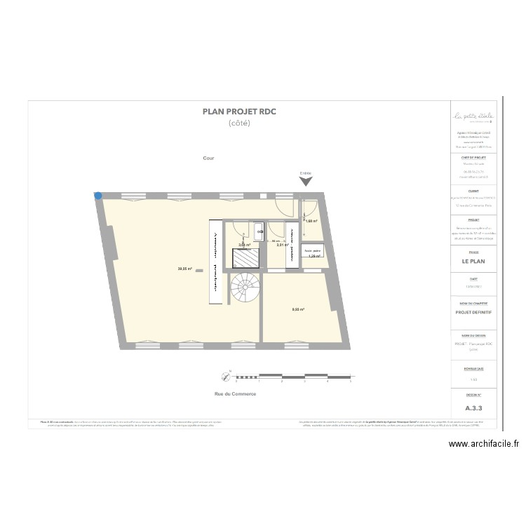 plan PETITE ETOILE 1. Plan de 0 pièce et 0 m2