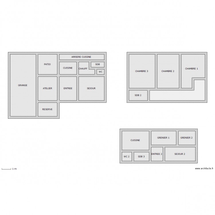 CLAVIER. Plan de 0 pièce et 0 m2