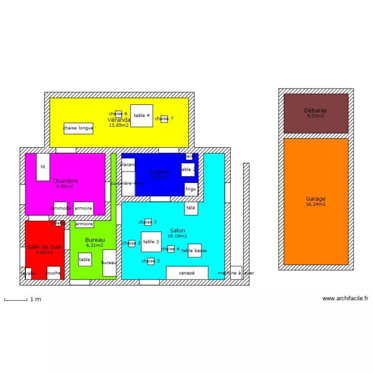 maison 1. Plan de maison 1. Plan de