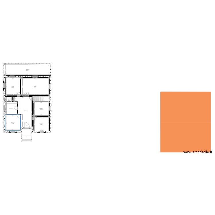 St Charles. Plan de 0 pièce et 0 m2