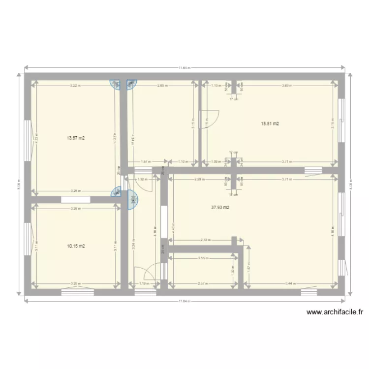 Projet  Herledan. Plan de 
