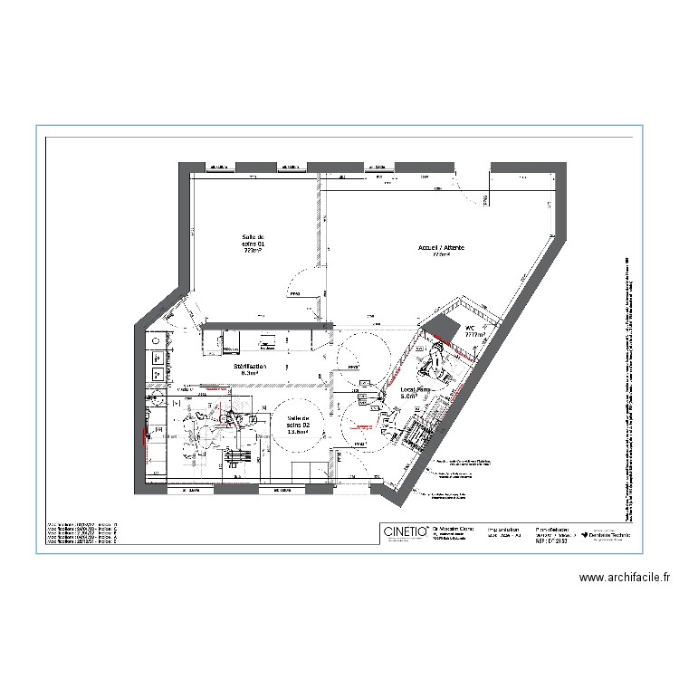 Dr MASCIM PROJET V2. Plan de 0 pièce et 0 m2