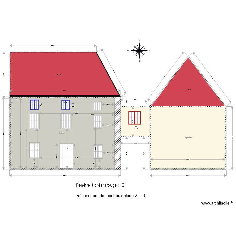 façade SUD PCMI 5 6. Plan de 0 pièce et 0 m2
