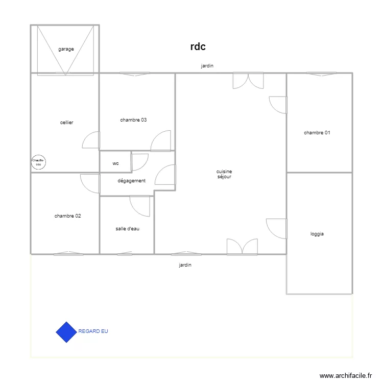 foster assainissement. Plan de 