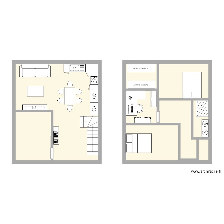 Plan maison 85. Plan de 0 pièce et 0 m2