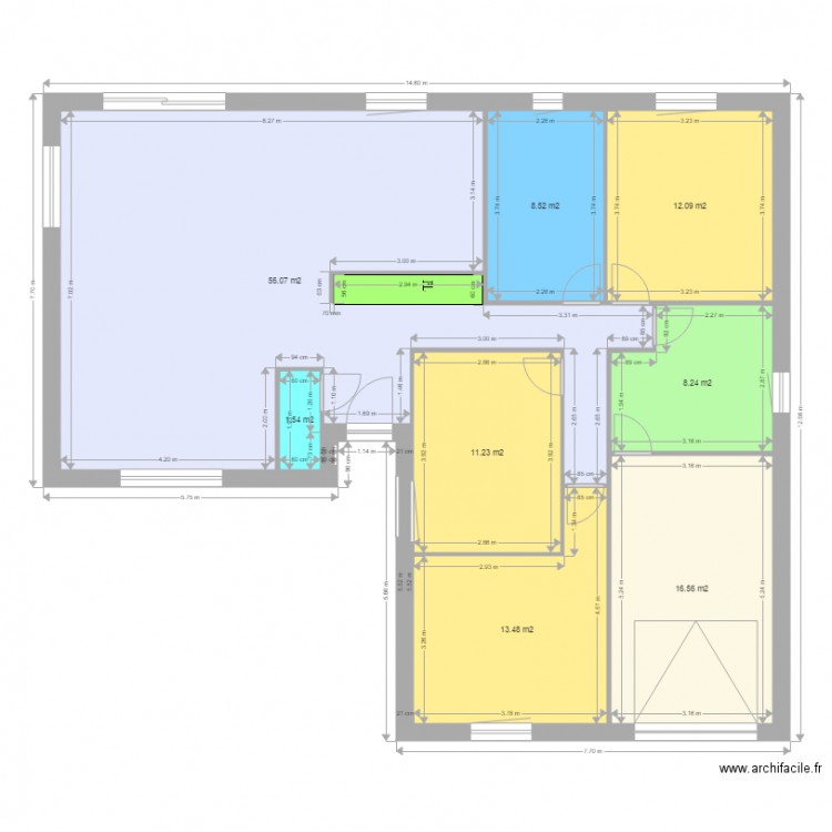 WANDELT PP. Plan de 0 pièce et 0 m2