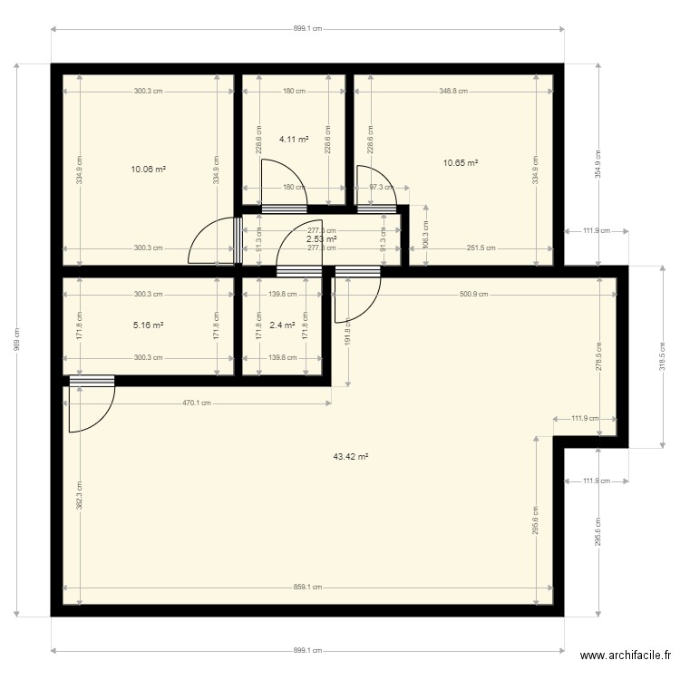 FLV01. Plan de 0 pièce et 0 m2