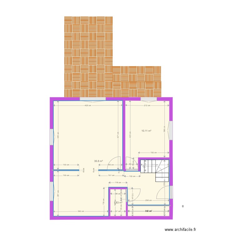 collinet. Plan de 0 pièce et 0 m2