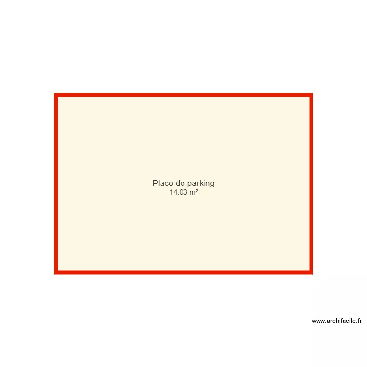 BI 6149 annexe parking sous sol. Plan de 