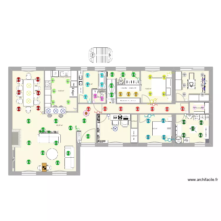 13AVRIL26 ECLAIRAG. Plan de 15  et 147 m²