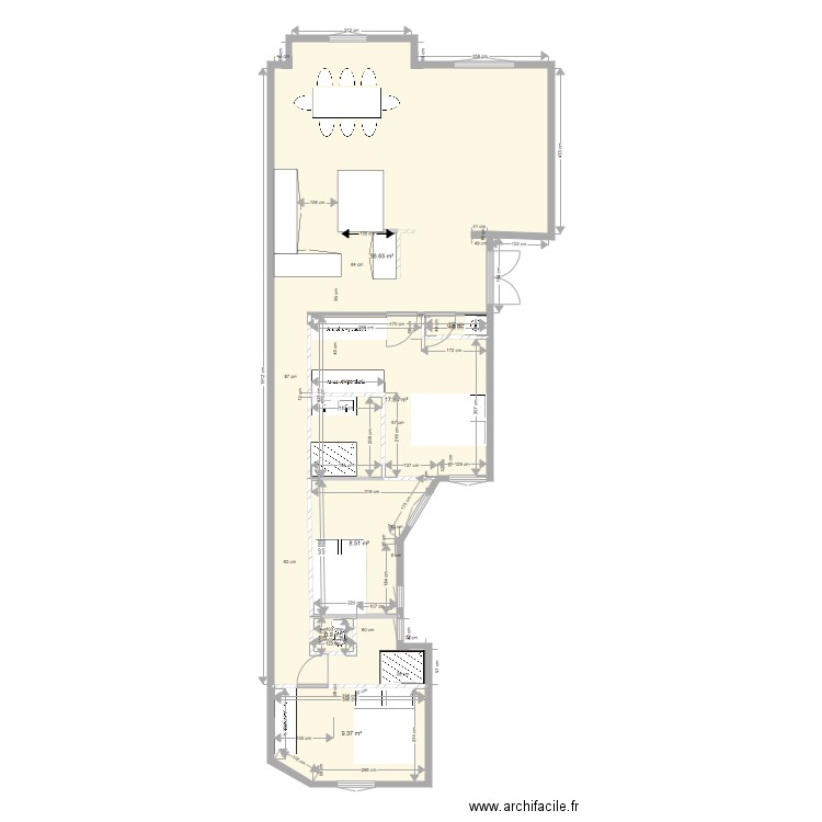 366 Vaugirard Fan V4. Plan de 0 pièce et 0 m2