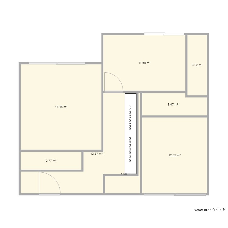 plan gasgogne rdc tracer. Plan de 0 pièce et 0 m2